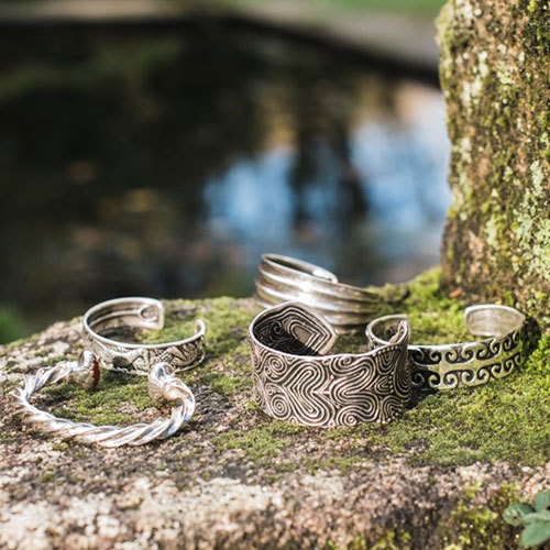 Bracelets argent bijou breton Toulhoat